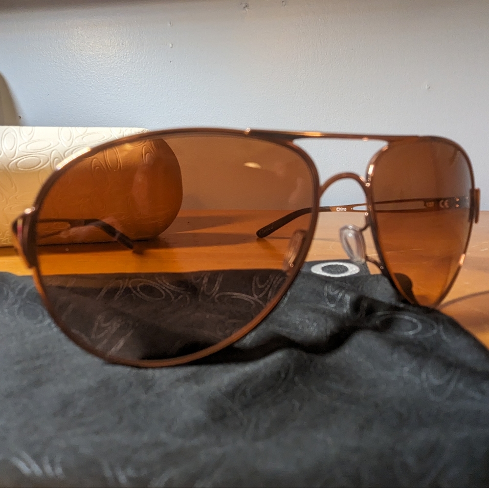 Oakley Sunglasses Rose Gold Brown